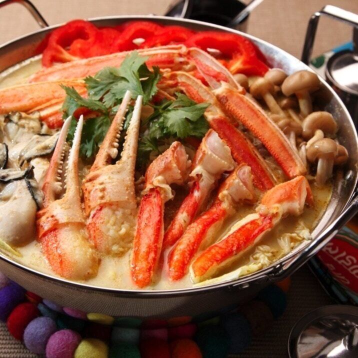 プーパッポンカリー風鍋（カニのココナッツカレー鍋）