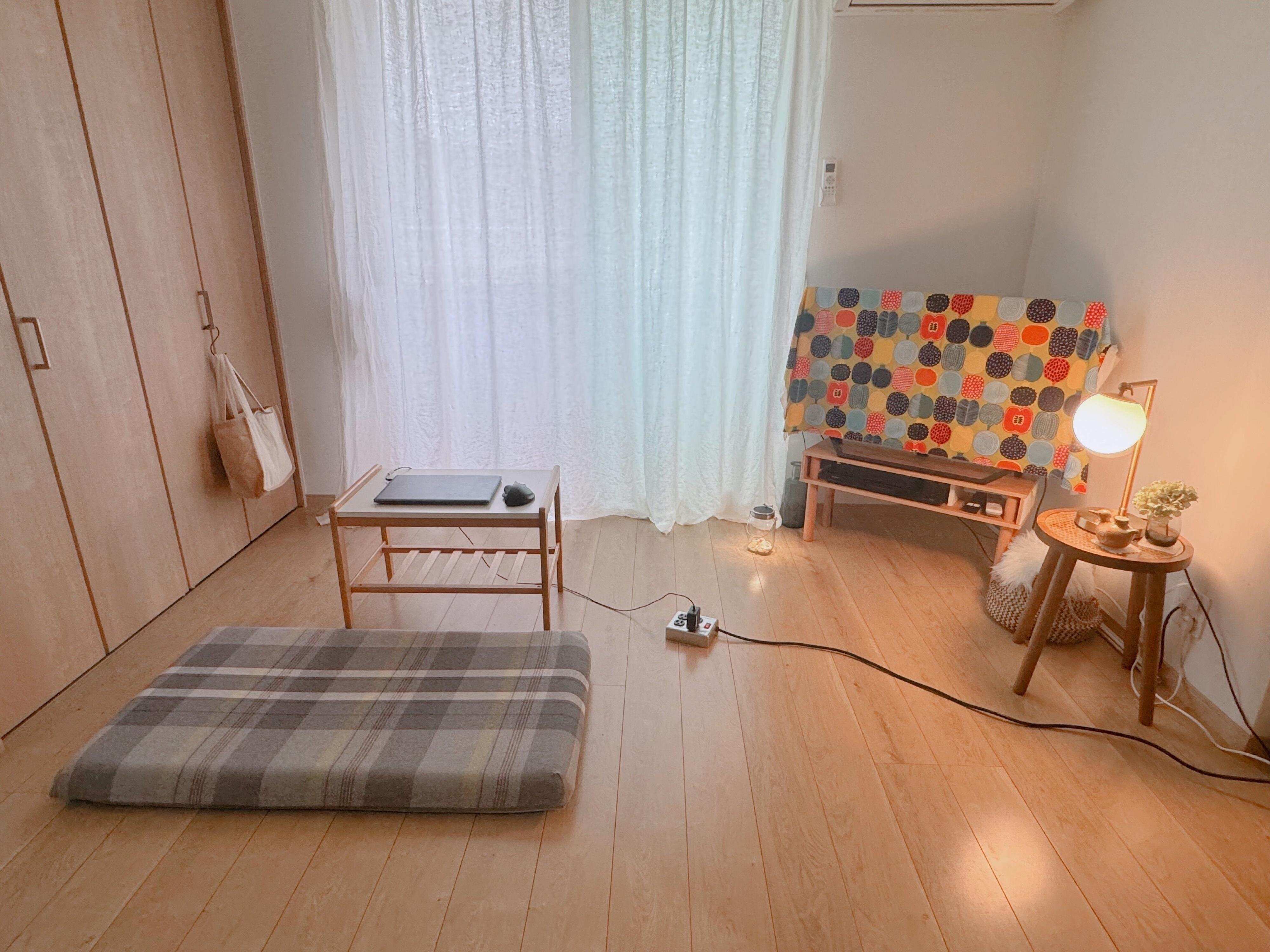 1．空間全体の3割だけ物を置く