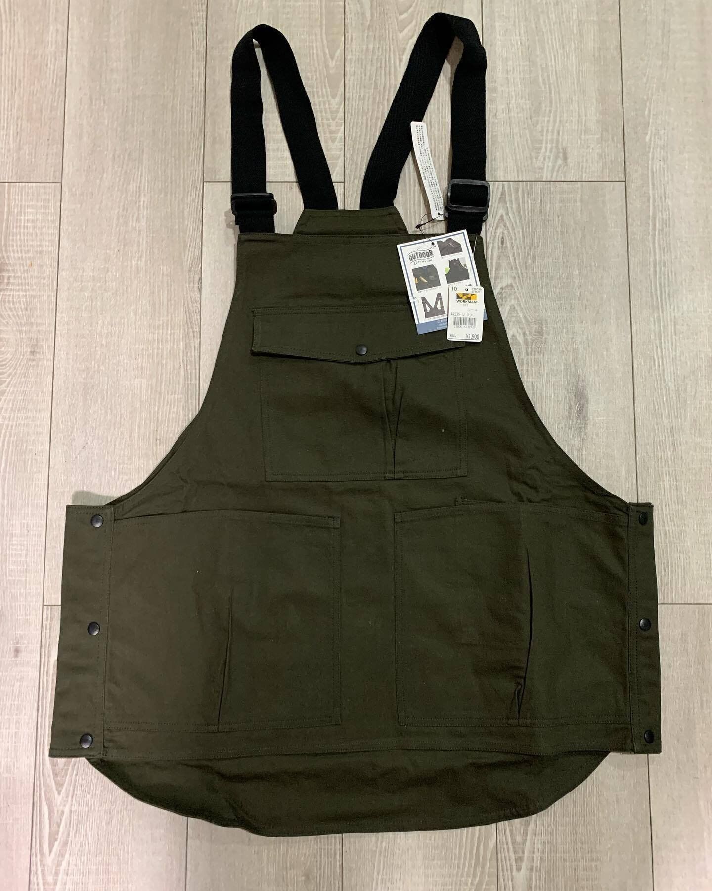 【ワークマン】ワークマンのハントエプロンは多機能でシンプルなすぐれもの