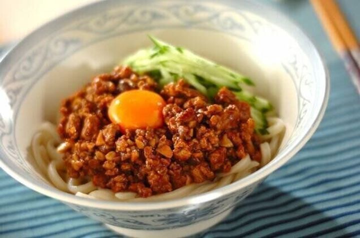 時短で簡単!肉味噌うどん