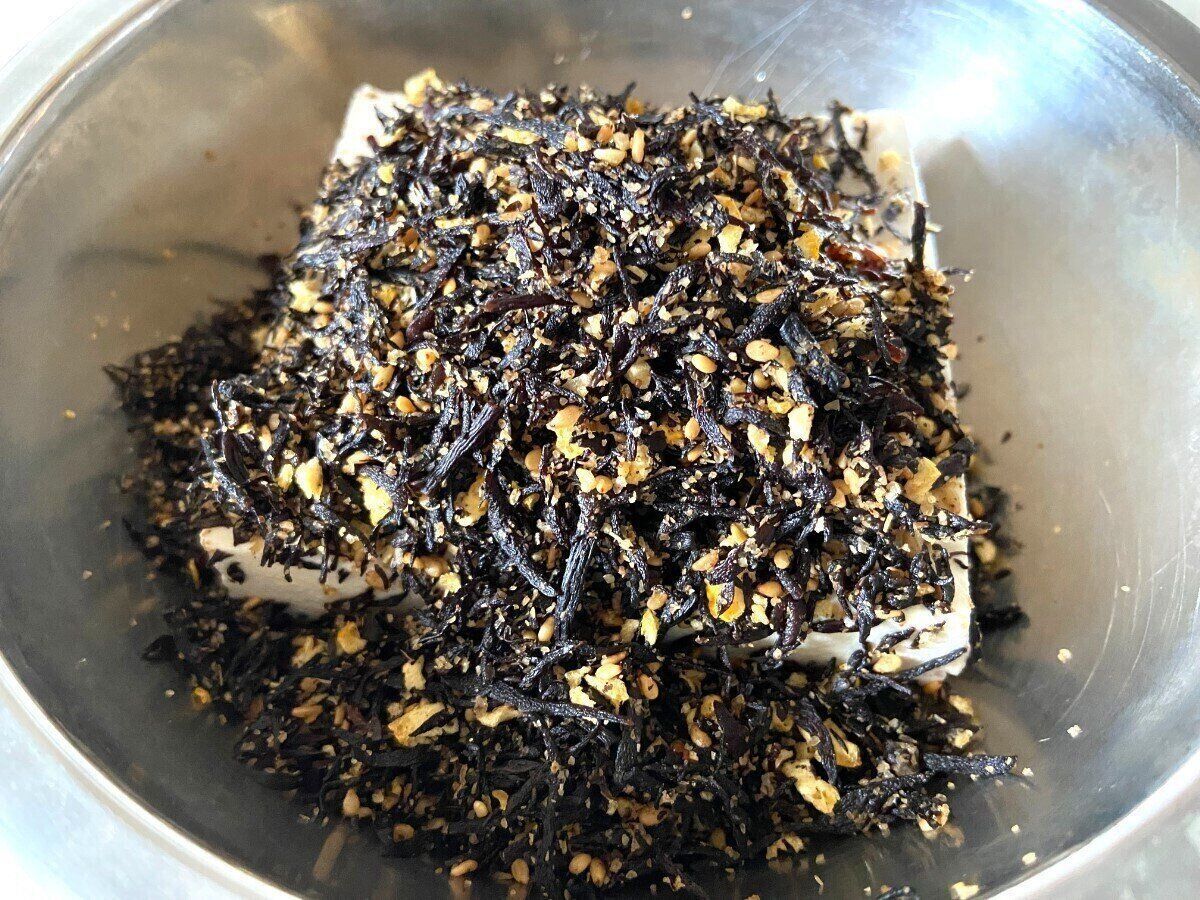 豆腐と混ぜるだけ