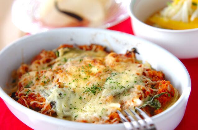 おからミートグラタン