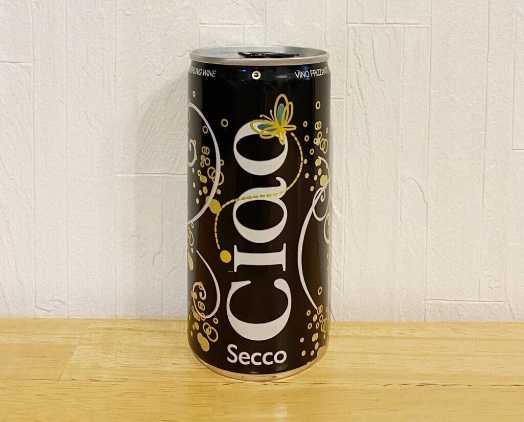 スパークリング缶ワインチャオビアンコ