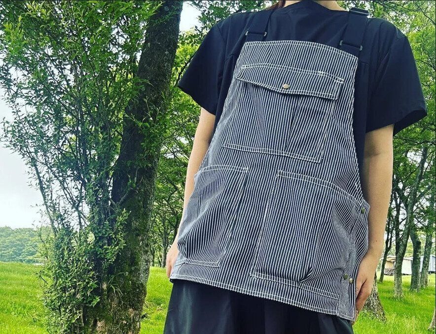 【ワークマン】ひとめぼれで購入！アウトドアハントエプロン