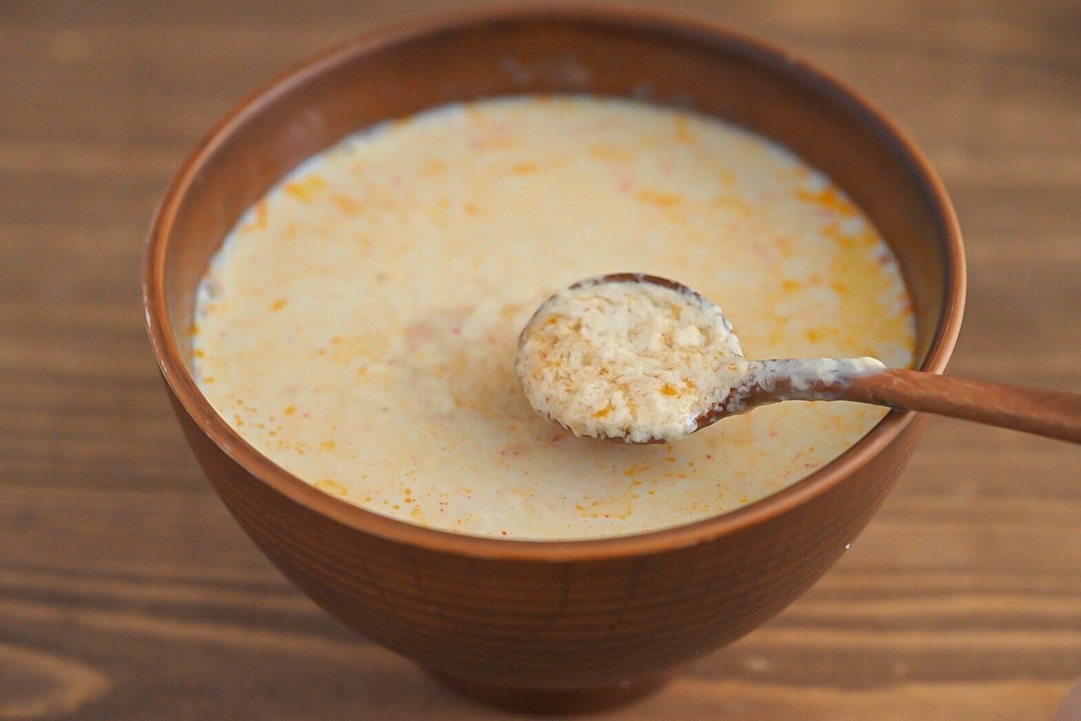 スプーンですくったシェントウジャン