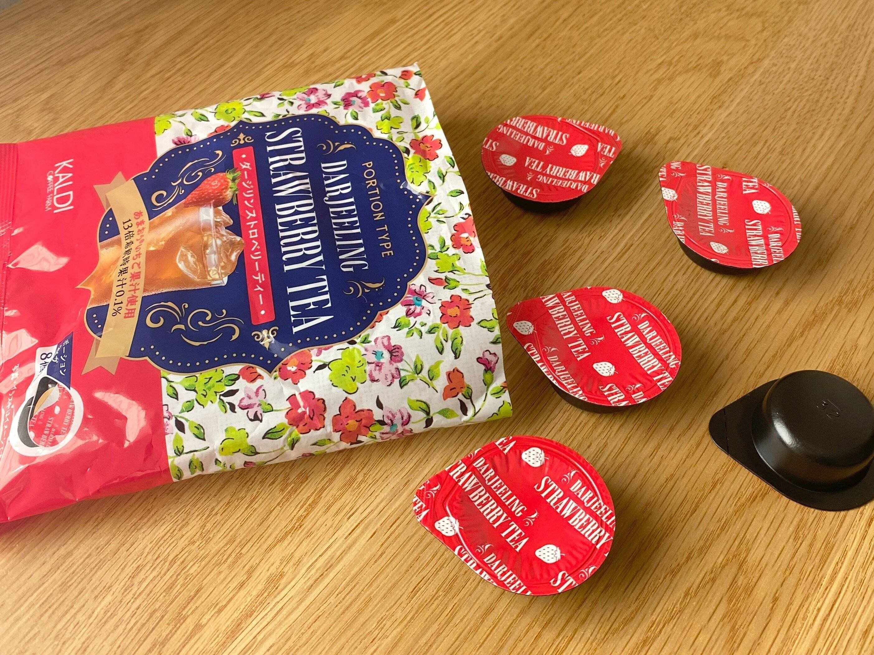 ダージリンストロベリーティー　ポーションタイプ