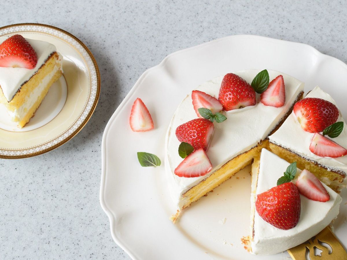 イチゴのショートケーキ