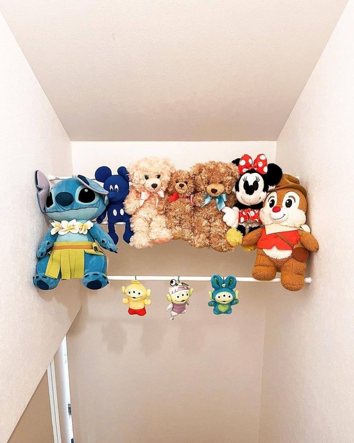 ぬいぐるみ収納術 その手があったか すっきり かわいいが実現する45実例 サンキュ ぬいぐるみ収納術 その手があったか すっきり かわいいが実現する45実例 サンキュ