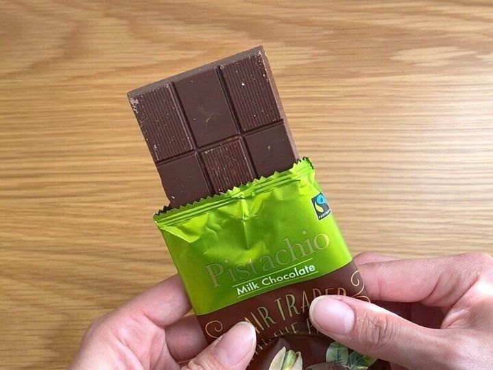 カルディ 買ってよかった おいしくてついつい食べ過ぎちゃう フェアトレードチョコレートピスタチオ サンキュ カルディ 買ってよかった おいしくてついつい食べ過ぎちゃう フェアトレードチョコレートピスタチオ サンキュ