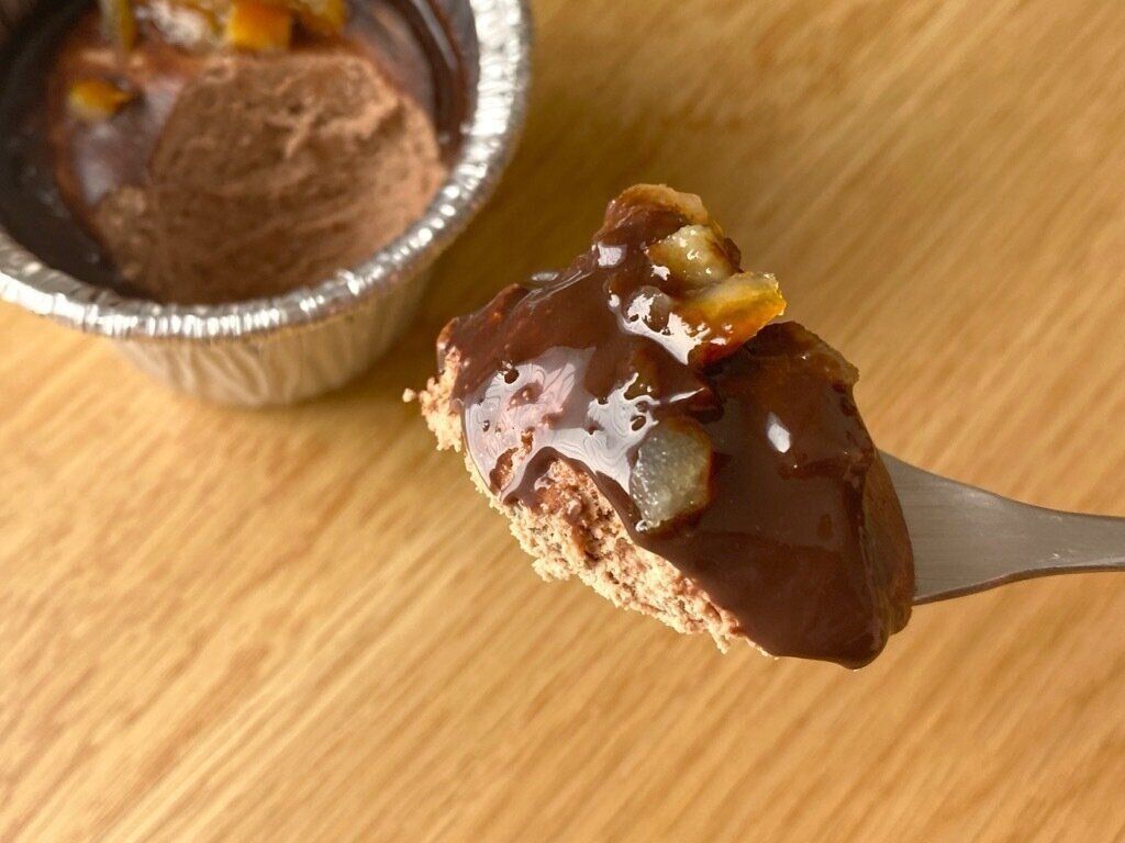 オレンジ香る濃厚チョコレートムース