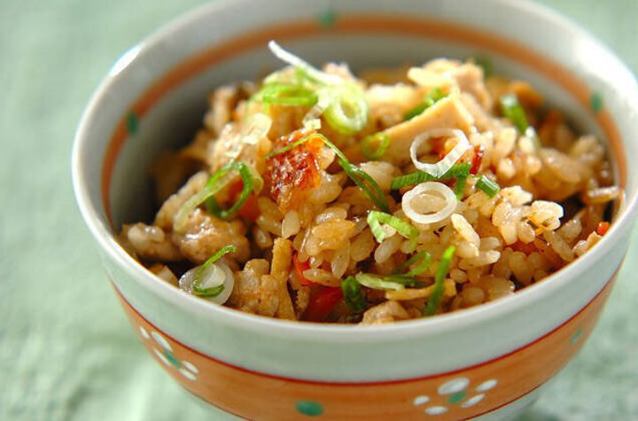 フキノトウの炊き込みご飯