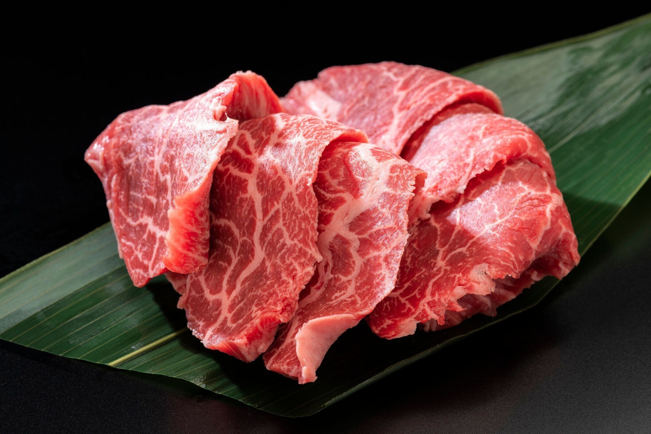 日本産牛肉ステーキの生肉