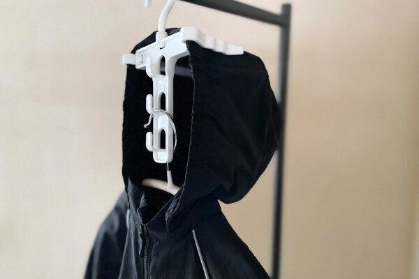 フード＆ハイネックハンガー使用例