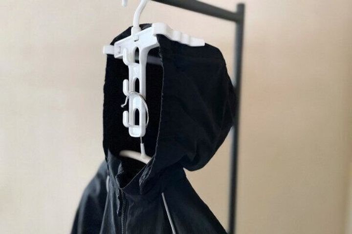 フード&ハイネックハンガー使用例