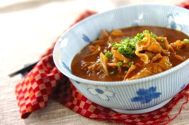 年越しカレーそば