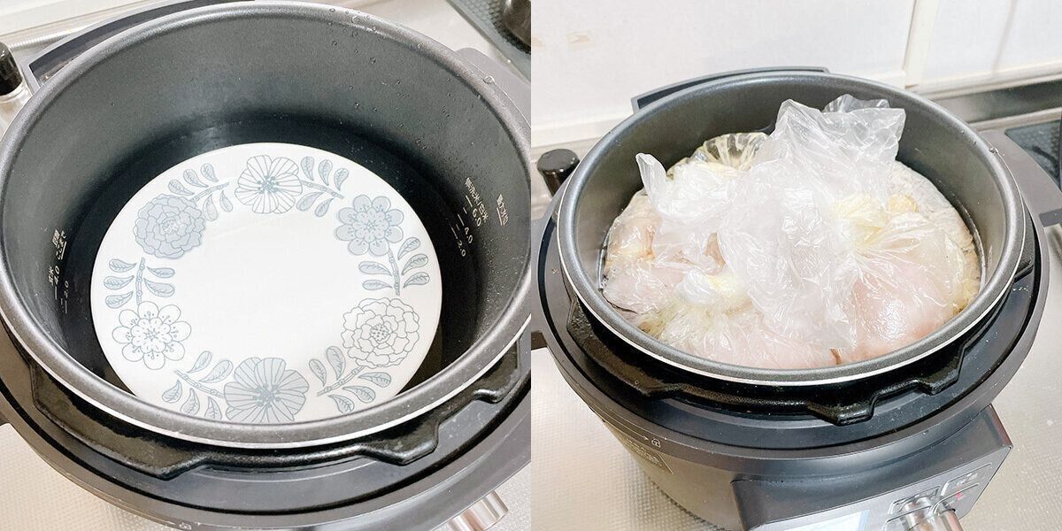 鶏ハムづくりに利用