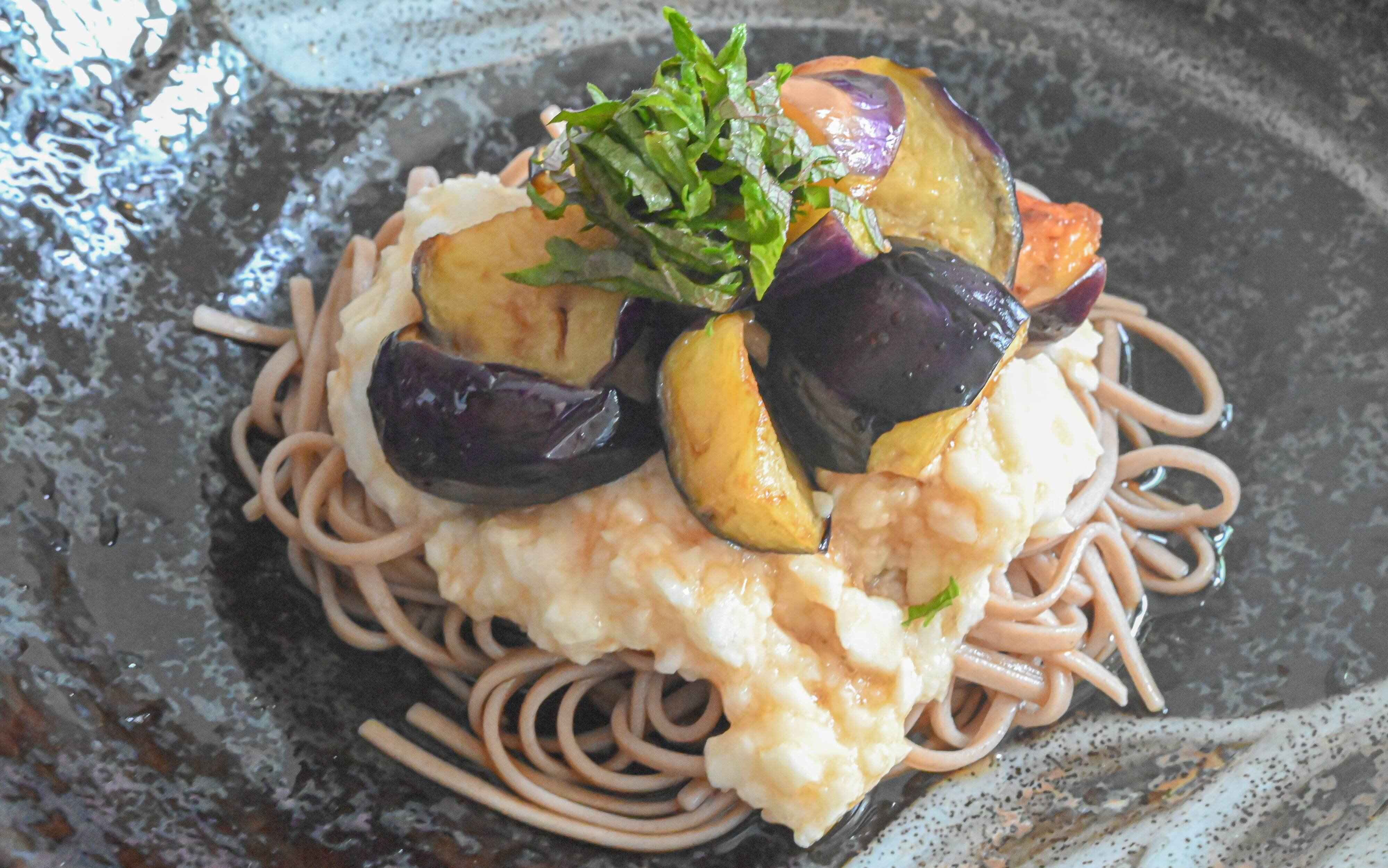 あげなすとろろそば