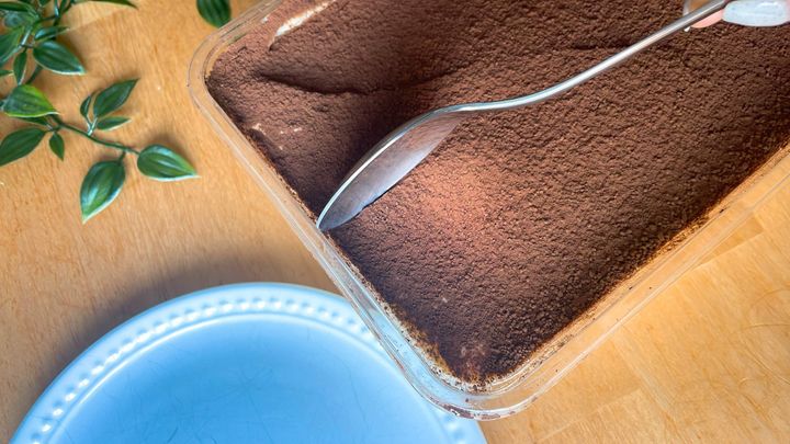 スプーンで大胆に