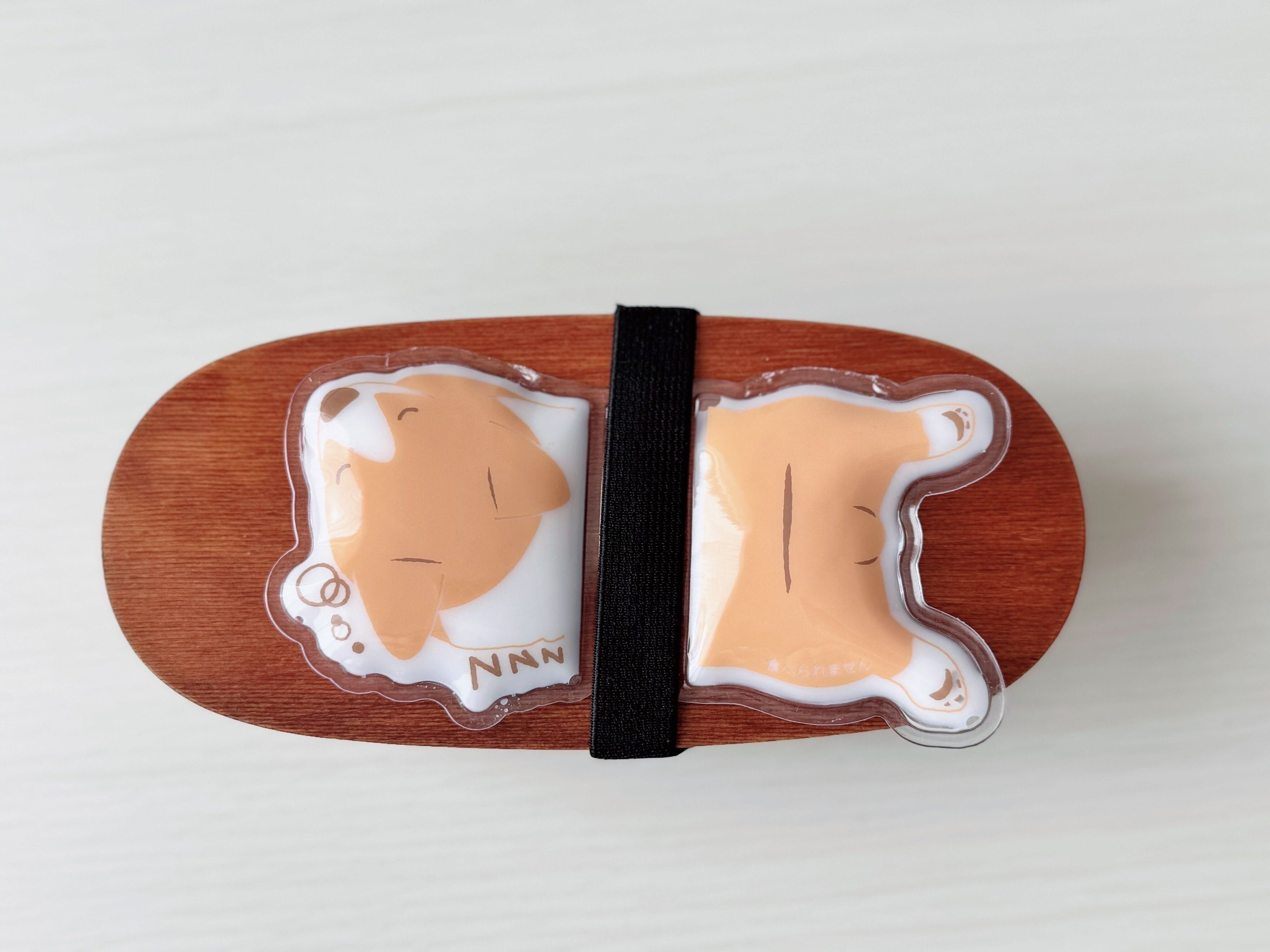 3．ランチベルト用保冷剤 コーギー柄