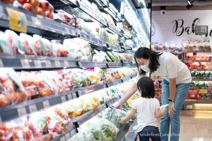 割引シールの食材を買うこと