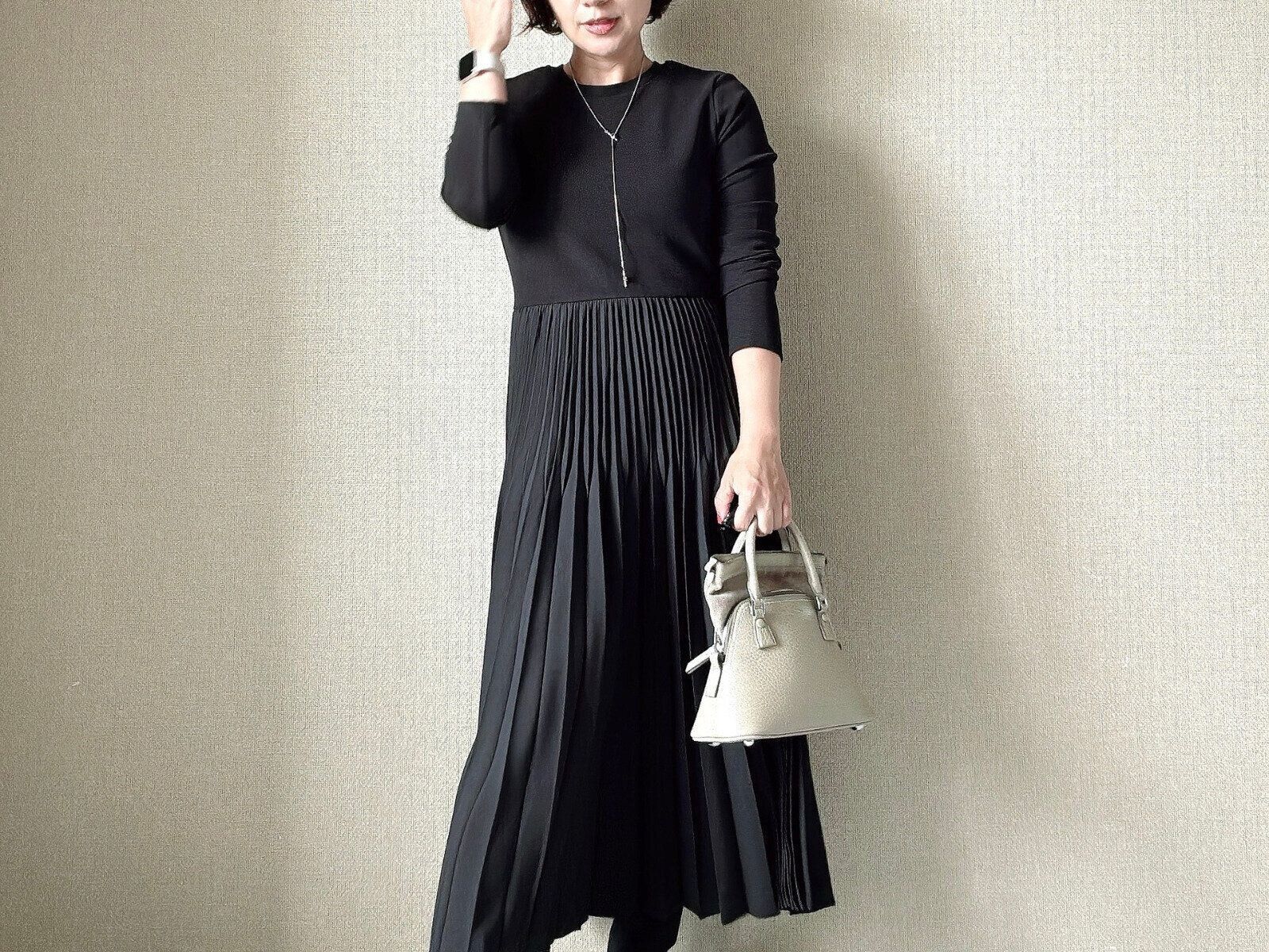 ユニクロ　コンビネーションワンピース