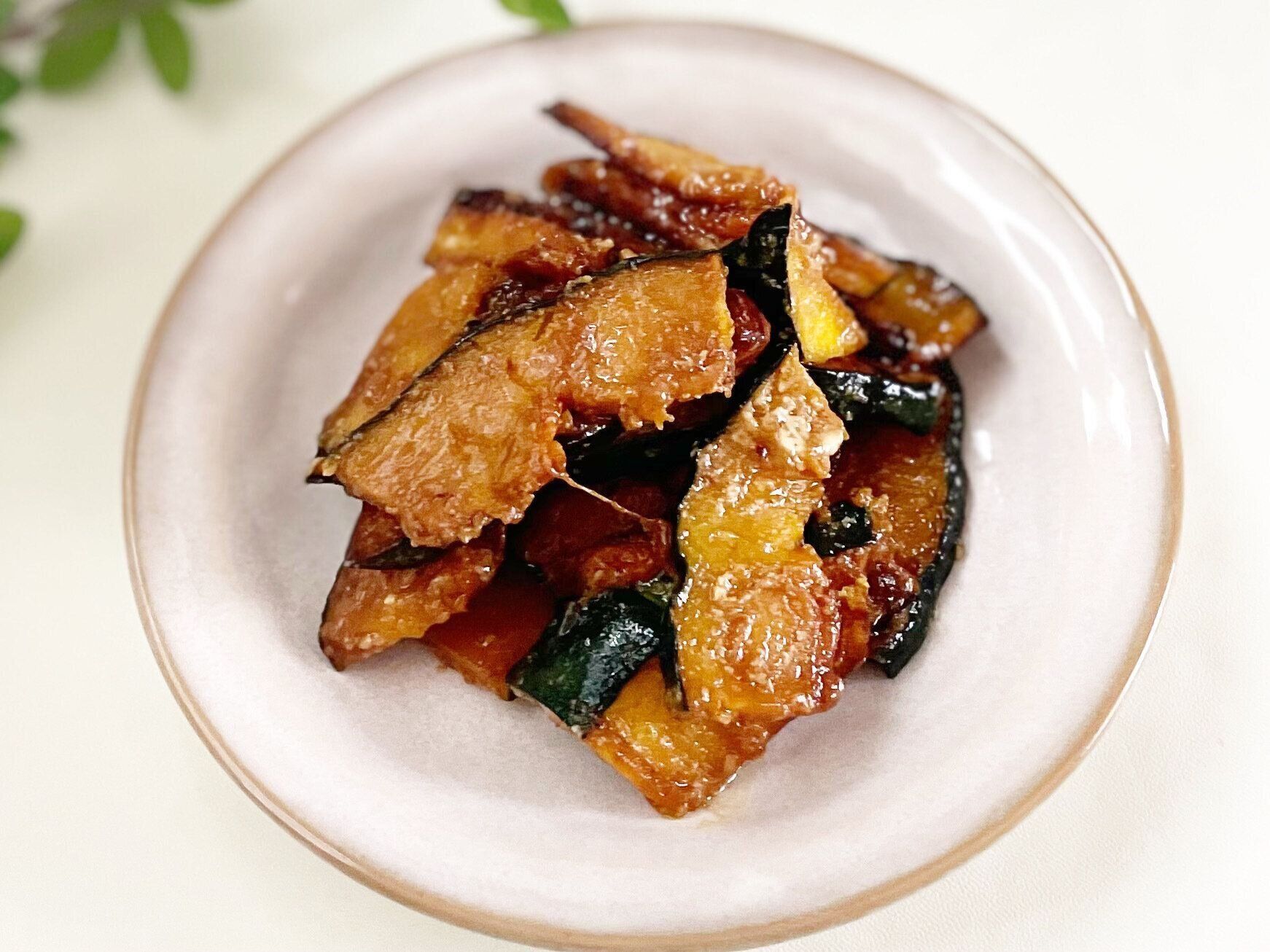 かぼちゃのオイマヨ炒め