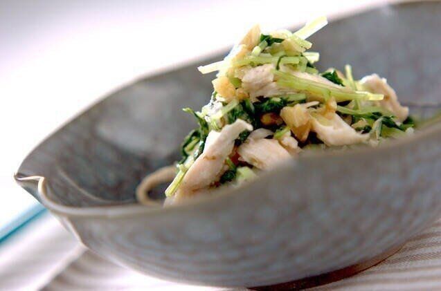 水菜のおろしポン酢和え