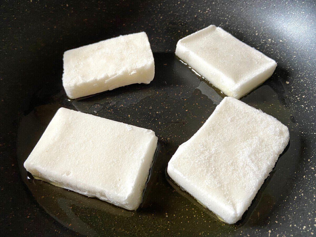 フライパンで焼く