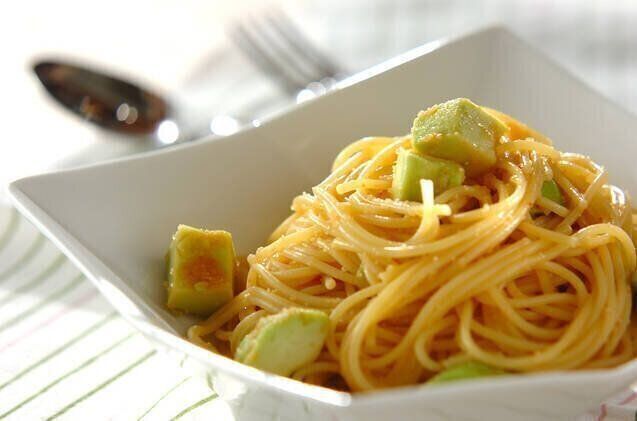 アボカド明太パスタ