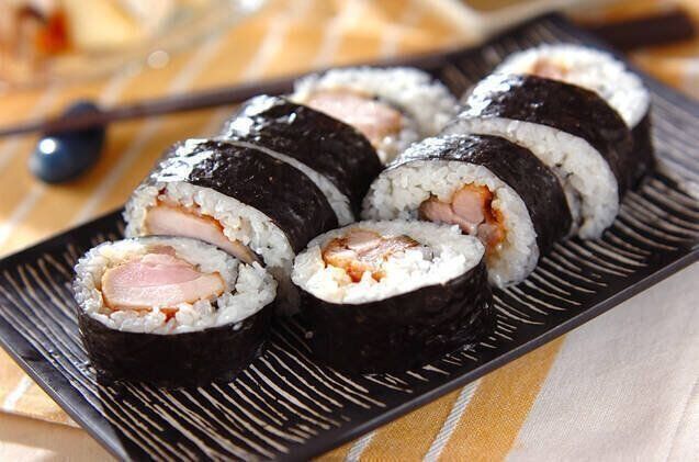 焼き唐揚げのり巻き