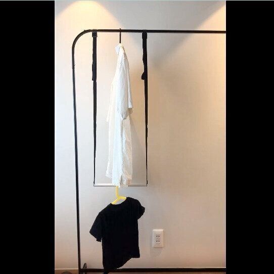 【セリア】デッドスペースにさよなら！取りつけハンガーポール