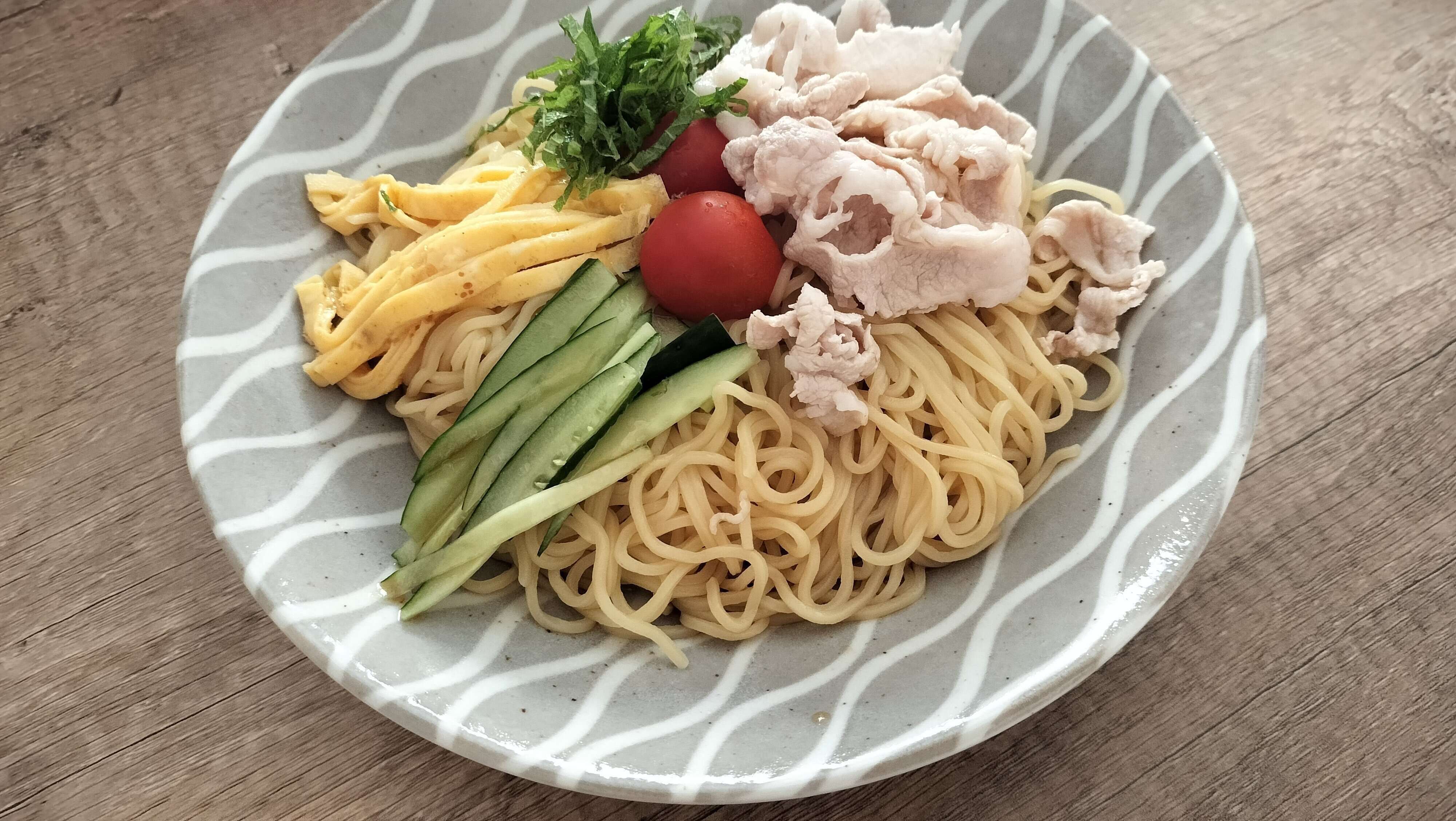 シークワーサーちゃんの冷やし中華