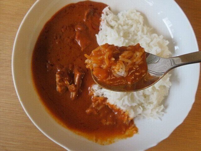 カレーとともに