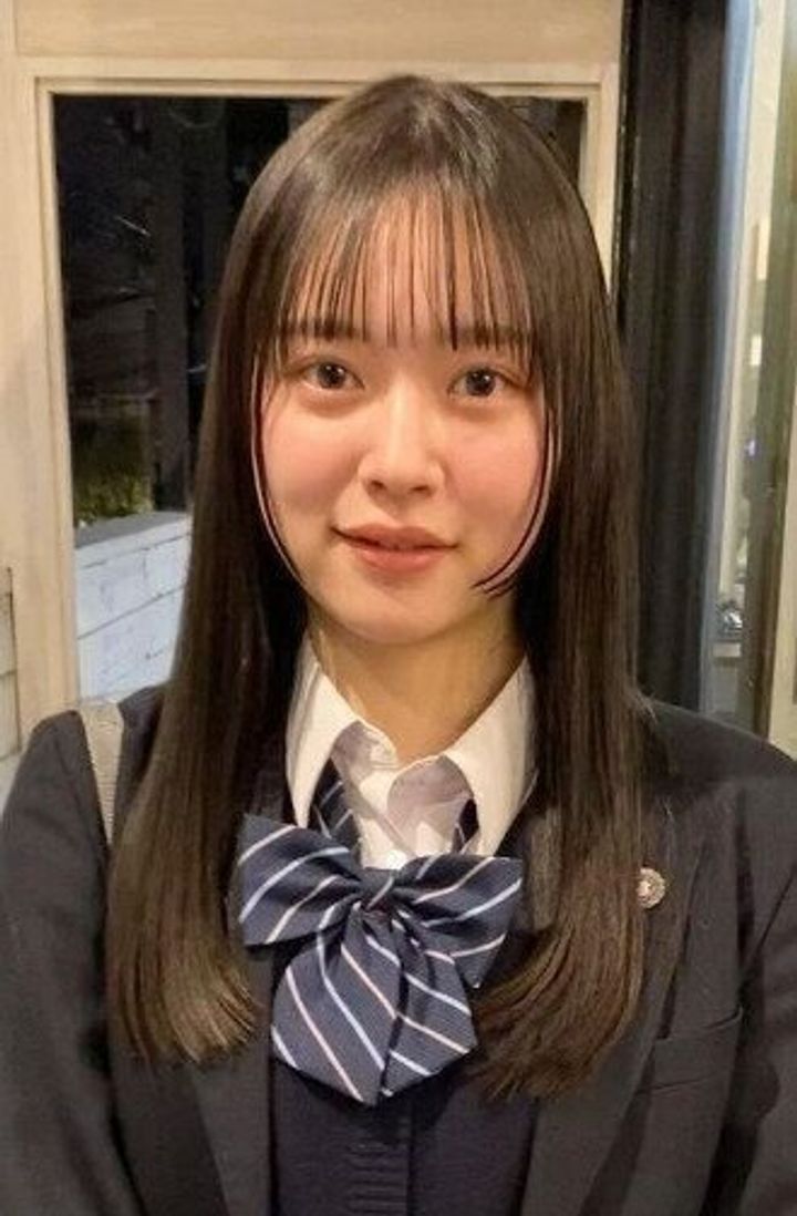 ロングヘアー jk