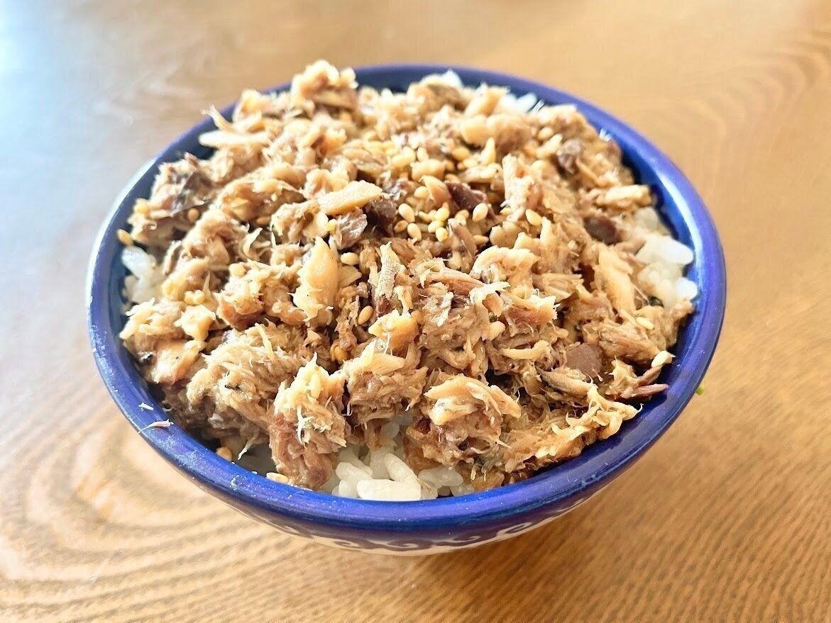 鯖そぼろ丼