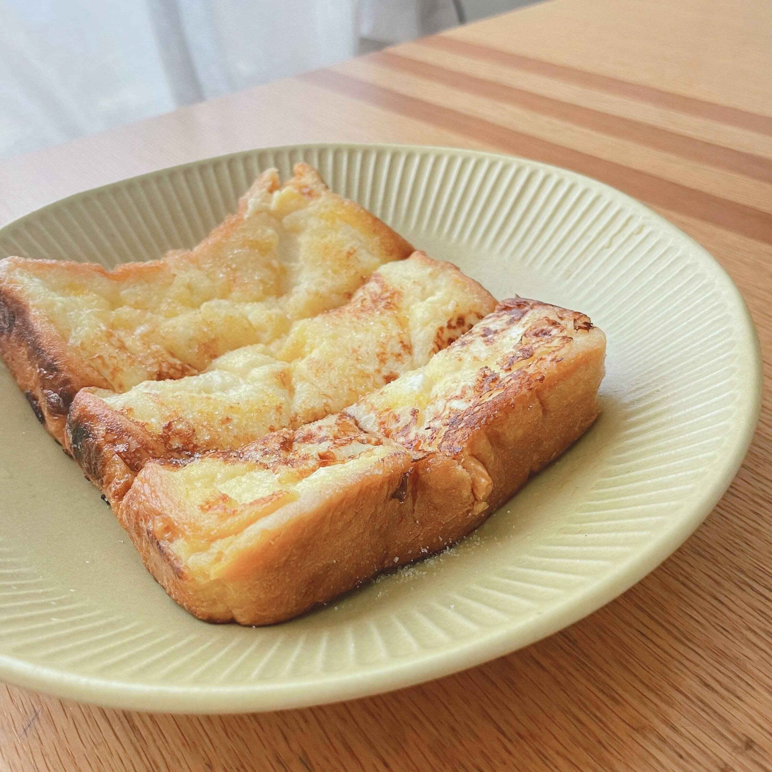 丁寧にゆっくり朝食