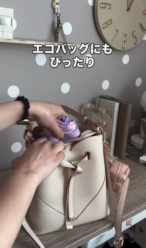 見た目以上にたっぷり入る！「トートバッグギンガムチェック」