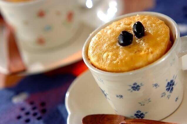 ふんわりカップケーキ 米粉使用