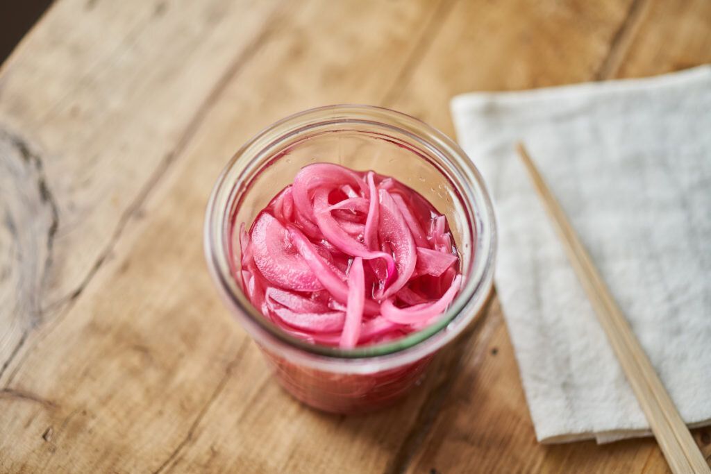 紫玉ねぎのマリネ