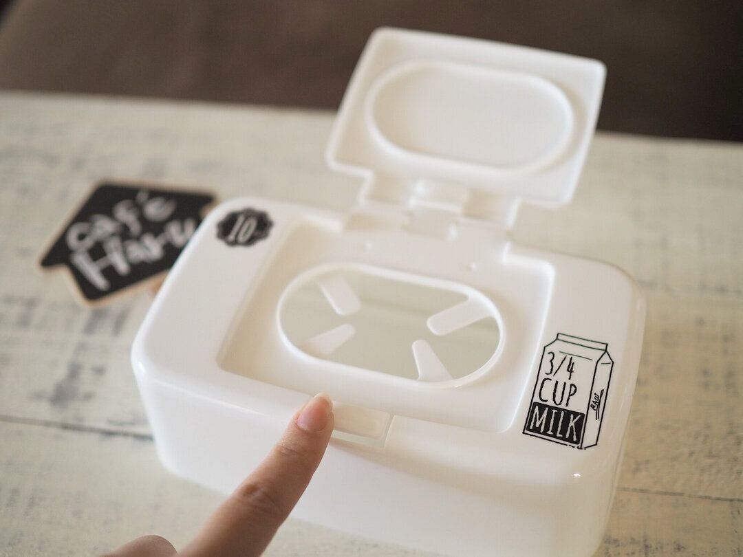 ウェットティッシュがワンプッシュでストレスなく使える