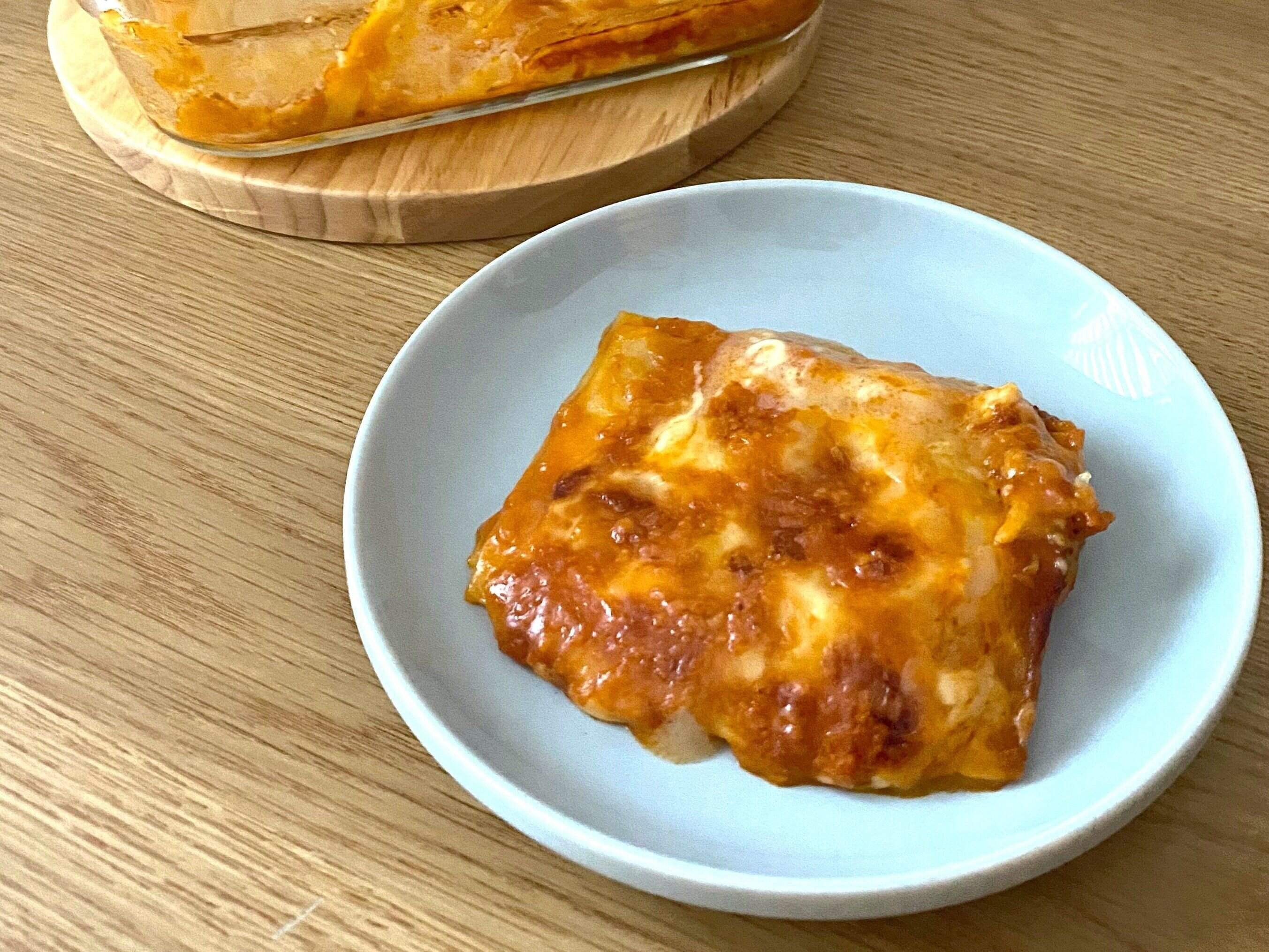 オマール海老のラザニアキットで作るラザニア