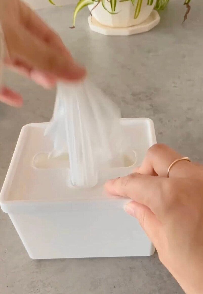 トールサイズにはビニール手袋がぴったり