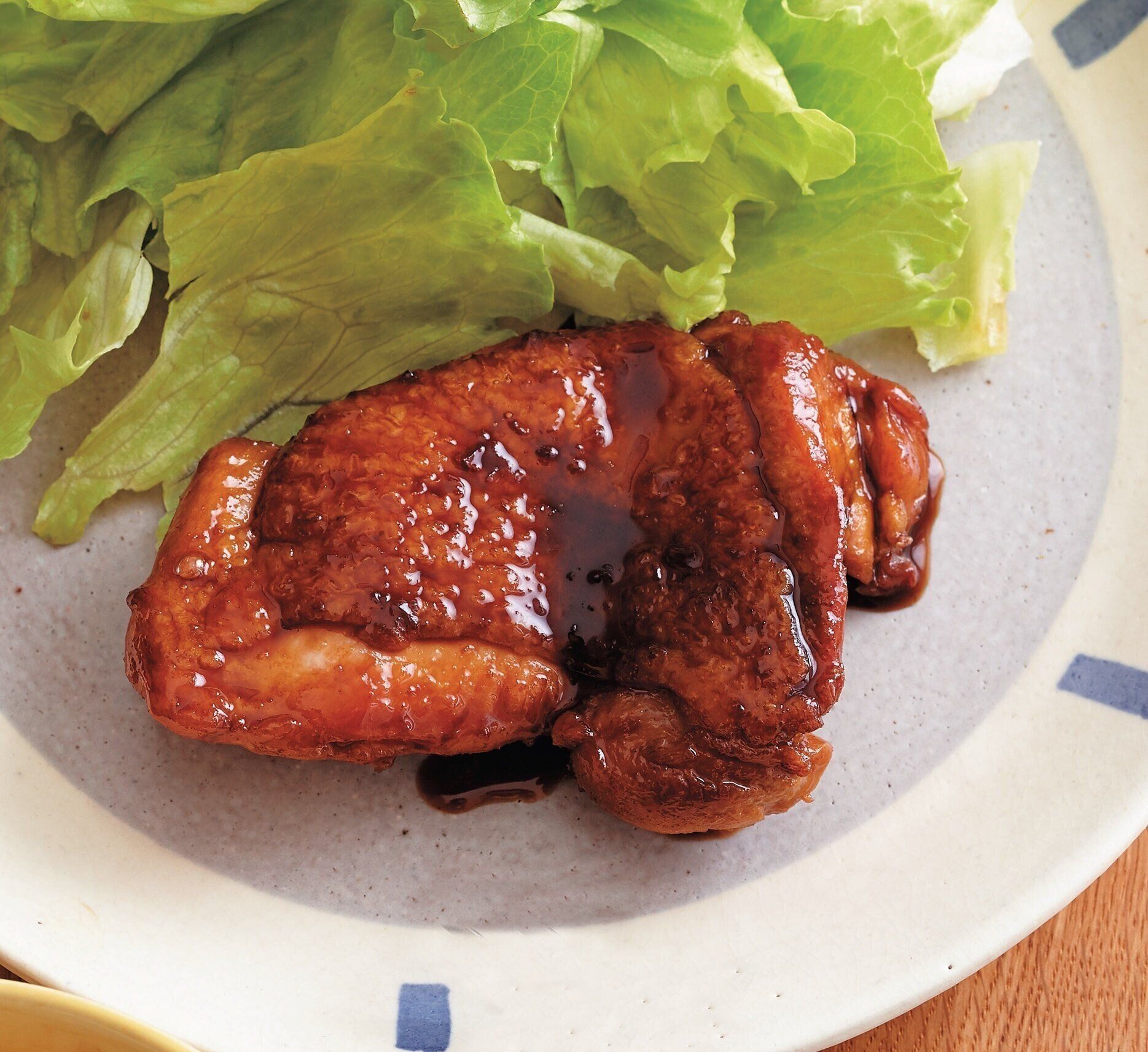 照り焼き 照り感と甘酸っぱさがたまらない♪黒酢照り焼きチキン | サンキュ！