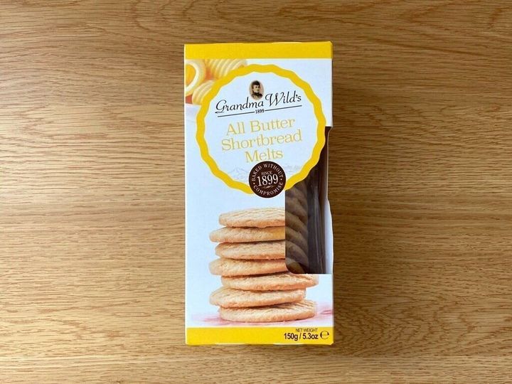 グランマワイルズ ショートブレッドメルツのパッケージ