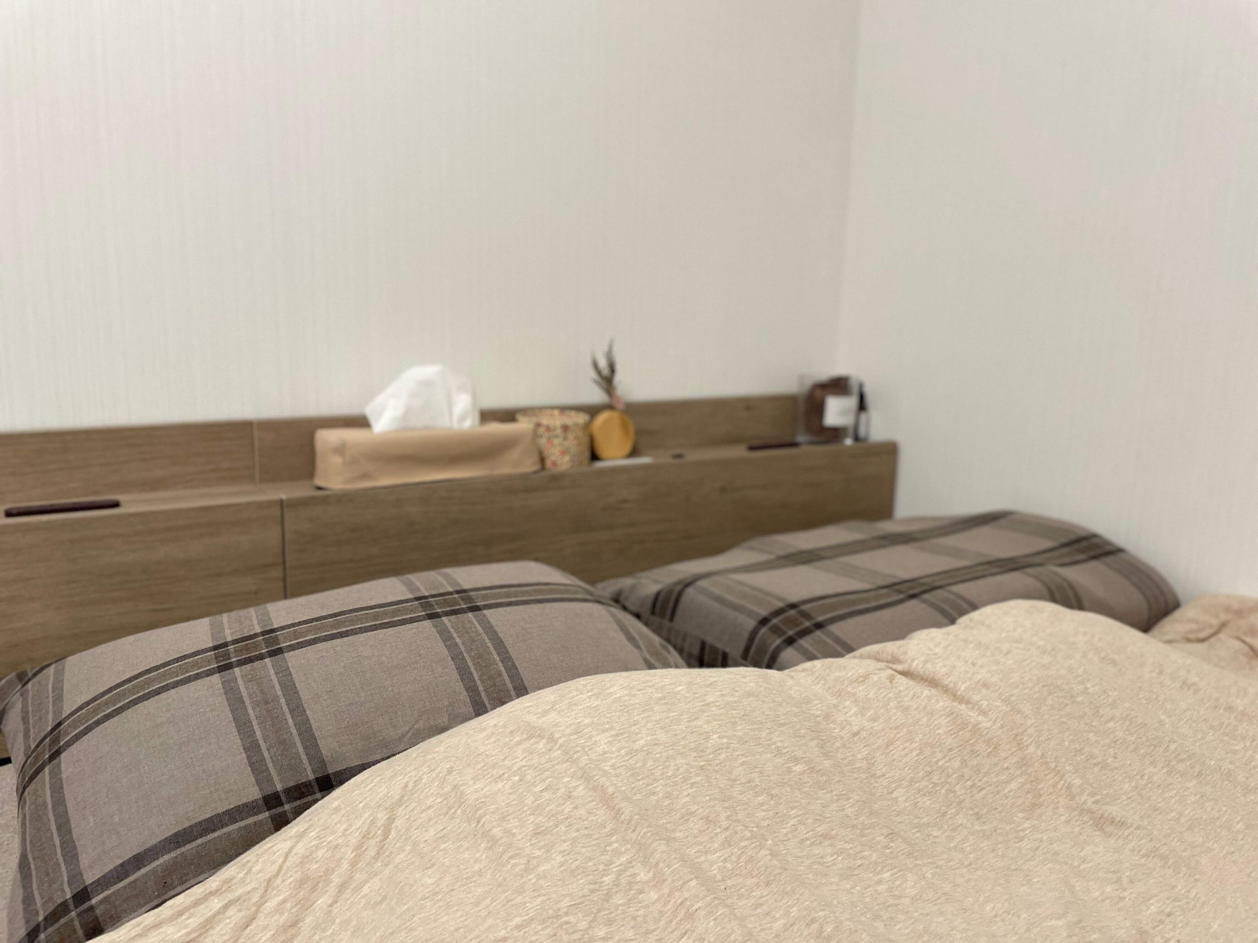 海外風な寝室にイメチェン