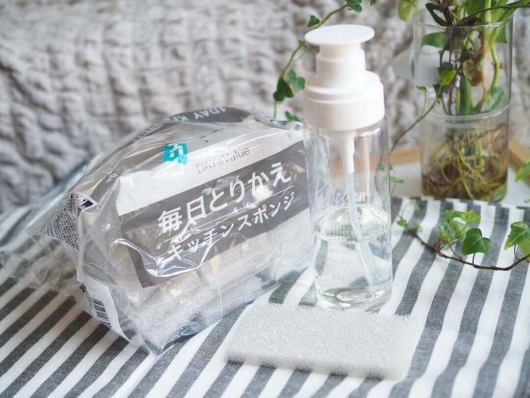 【ニトリ】毎日とりかえスポンジでスポンジをいつも清潔に