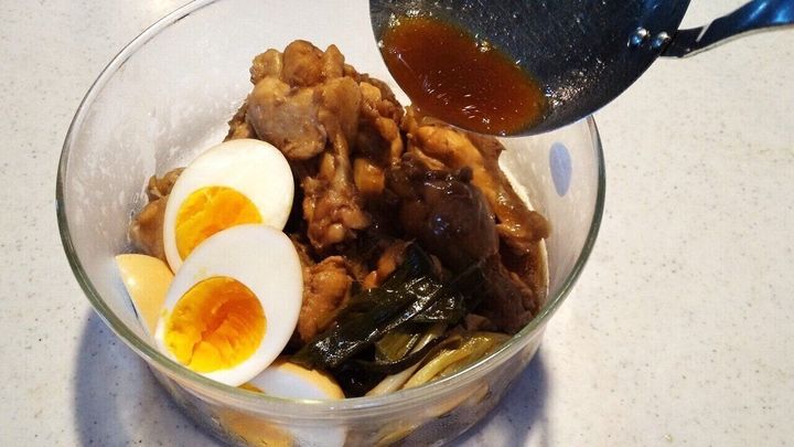 鶏の手羽元のぽん酢煮