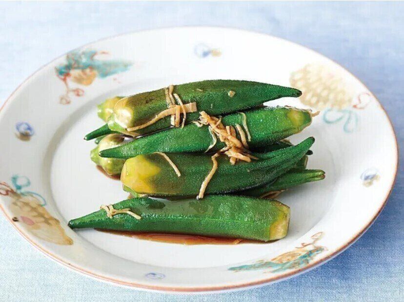 オクラのオイスターソース漬け