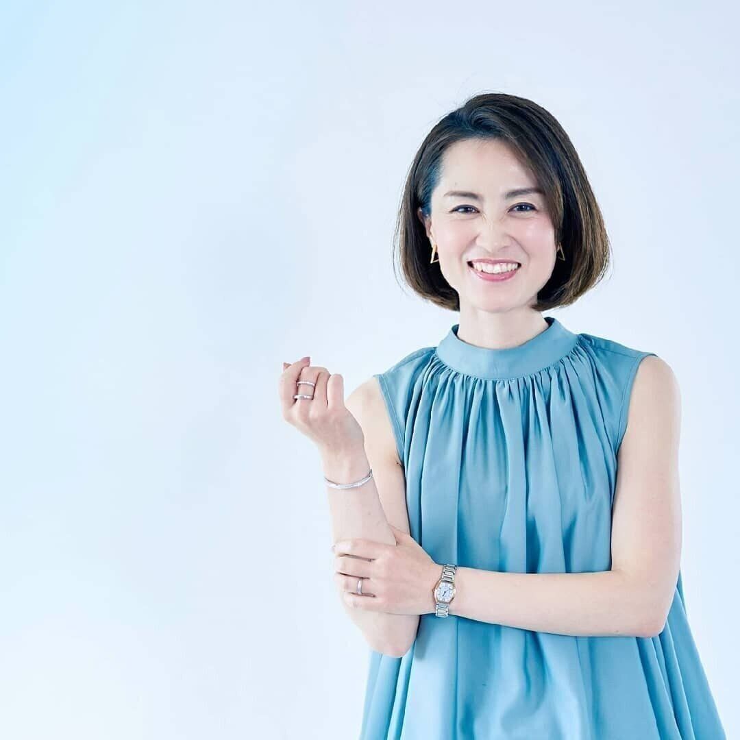 40代丸顔に似合うヘアスタイル ベーシックボブでリセットヘア！