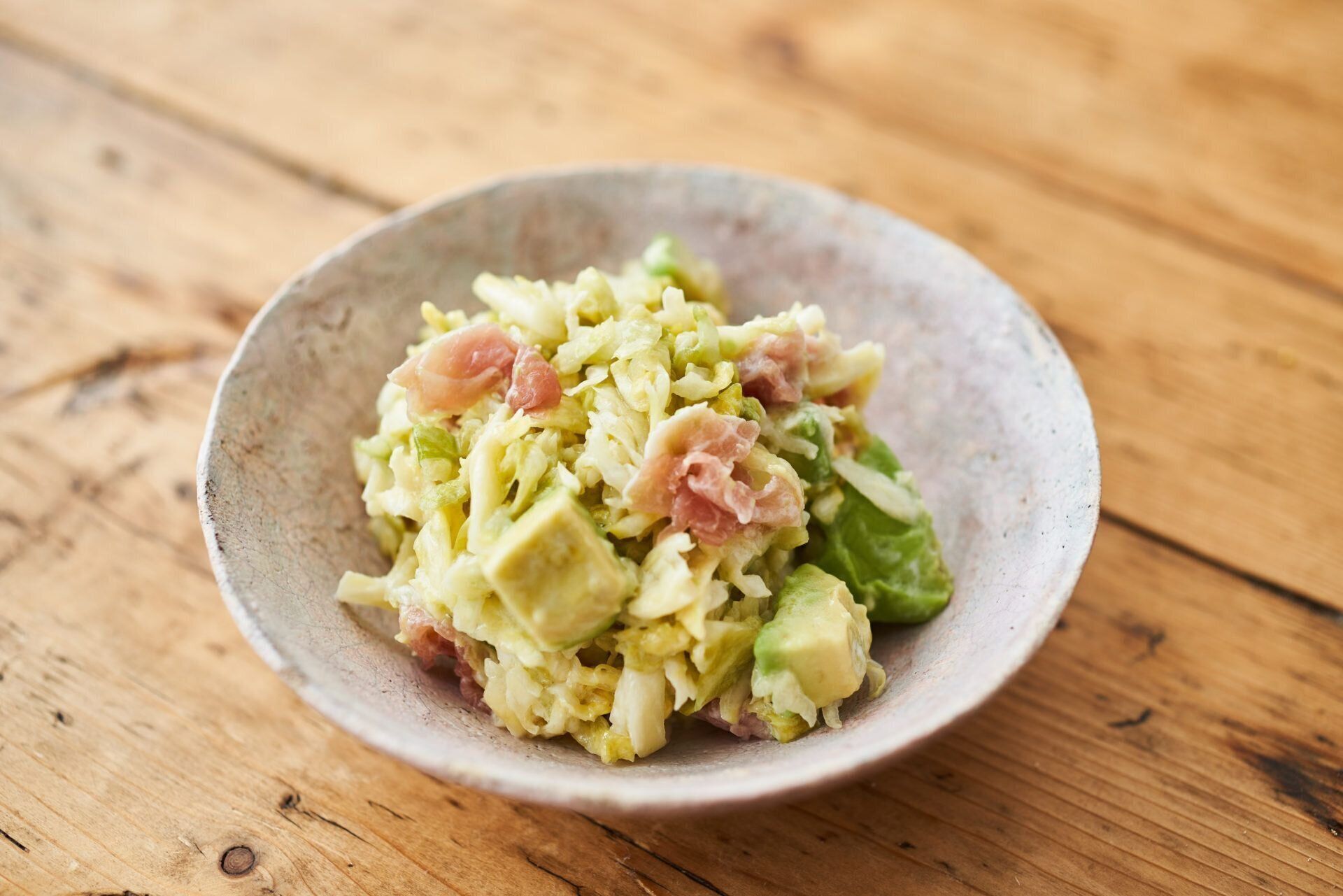 発酵キャベツとヨーグルトのサラダ